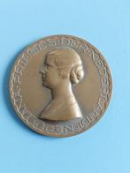 Penning prinses Juliana J.J. van Goor, Postzegels en Munten, Penningen en Medailles, Ophalen of Verzenden, Brons, Nederland