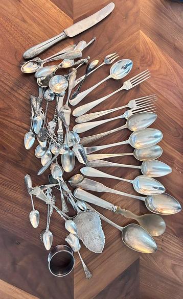 Oud antiek zilver nalatenschap zilveren 835 800 925 beschikbaar voor biedingen