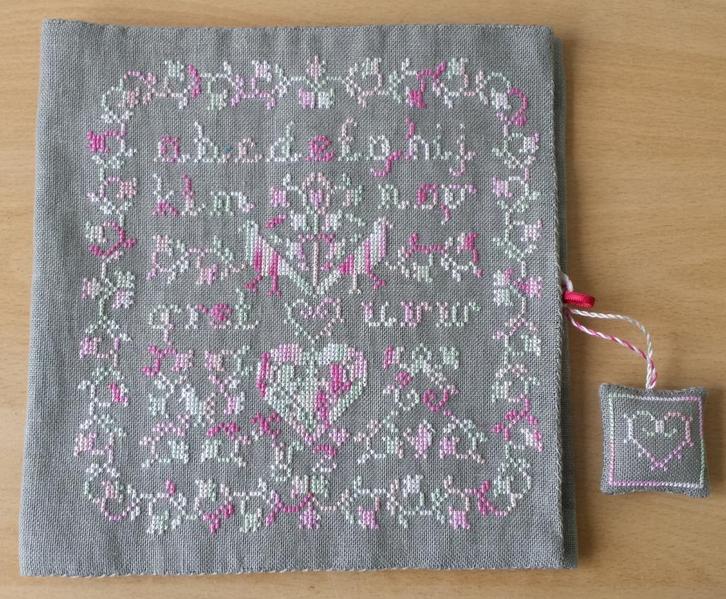 Stoffen Etui voor Borduurspullen, Hobby en Vrije tijd, Borduren en Borduurmachines, Zo goed als nieuw, Overige typen, Machineborduren