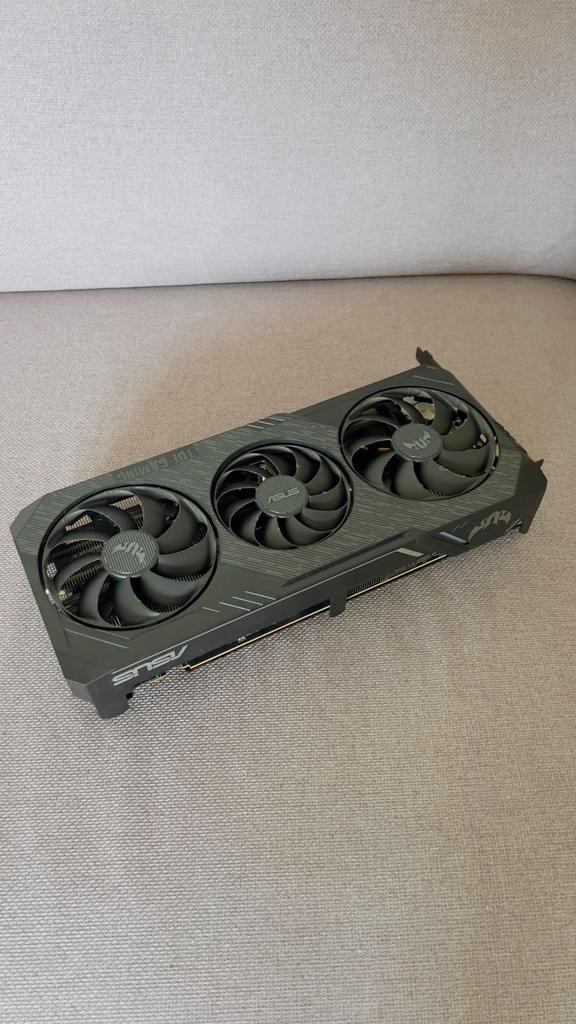 ASUS TUF GAMING RX 5600XT TOP EDITION 6GB, Computers en Software, Videokaarten, Zo goed als nieuw, AMD, PCI-Express 4.0, GDDR6