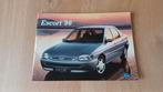 Ford Escort '96 Brochure - Zeldzaam!, Ophalen of Verzenden, Zo goed als nieuw, Ford, Ford