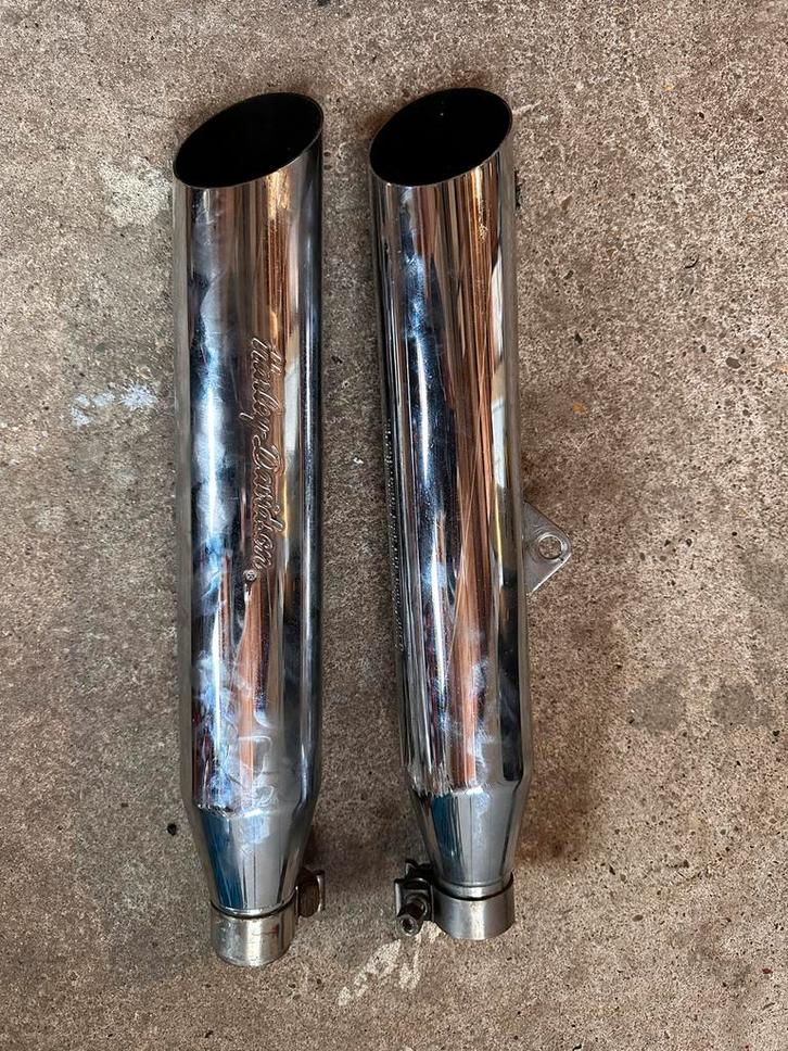 OEM Sportster 1200C Uitlaat - Licht Beschadigd, Motoren, Onderdelen | Harley-Davidson, Gebruikt, Ophalen of Verzenden