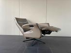 Bruine leren elektrische relax fauteuil / relax stoel, Huis en Inrichting, Fauteuils, Ophalen, Nvt, Nvt, Nvt