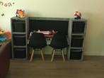 Kinder speeltafel/bureau steigerhout, Ophalen, Gebruikt, Bureau