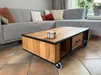 Xooon Salontafel - Stijlvol en Praktisch, Huis en Inrichting, Tafels | Salontafels, Ophalen, Eikenhout, 100 tot 150 cm, Zo goed als nieuw