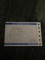 St Mirren - Kilmarnock ticket 26-12-2000, Ophalen of Verzenden