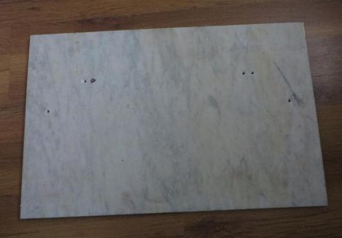 Vintage Marmer Wastafelplaat en Badkameraccessoires Jaren'50, Huis en Inrichting, Badkamer | Badkamermeubels, Gebruikt, Overige typen