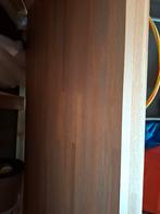 Woood eiken tafel 60 x 180 cm blad 3 cm dik, Huis en Inrichting, Tafels | Eettafels, Ophalen, Gebruikt, 50 tot 100 cm, Vijf personen of meer