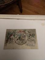 HEUREUSE  ANNEE. 1920. LANDSCHAP MET PAARDENKOETS, Verzamelen, Ophalen of Verzenden, Voor 1920