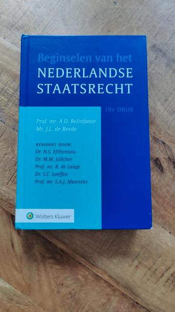 Beginselen van het Nederlands staatsrecht beschikbaar voor biedingen