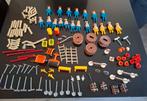 playmobil werkmannen met gereedschap en spulletjes vintage, Ophalen of Verzenden, Gebruikt