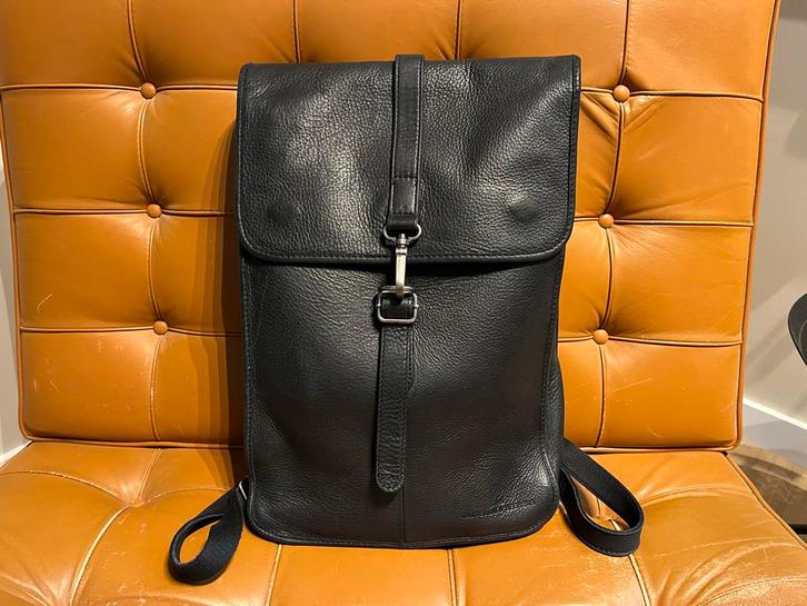 Castelijn & Beerens leren rugtas, Sieraden, Tassen en Uiterlijk, Tassen | Rugtassen, Zo goed als nieuw, Overige merken, 25 tot 40 cm
