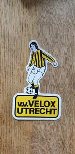 Sticker voetbal vereniging VV Velox Utrecht, Verzamelen, Ophalen of Verzenden, Zo goed als nieuw