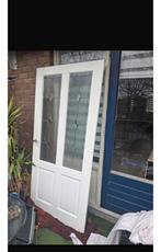 Sierlijke binnendeur glas in lood, Doe-het-zelf en Verbouw, Deuren en Horren, Binnendeur, Ophalen of Verzenden, 200 tot 215 cm