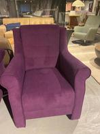 fauteuil Bella in Paars nu afhalen €69,-, Ophalen, Nieuw, Stof