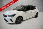 Opel Corsa 1.2 100 pk Turbo GS Line Panoramadak, Climate Con, 12 maanden, Stof, Gebruikt, Zwart
