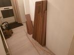 Parket / Laminaat + Ondertapijt: 20m2 gebruikt, Grey Oak, 50 tot 150 cm, Laminaat, Ophalen of Verzenden, 10 tot 30 cm