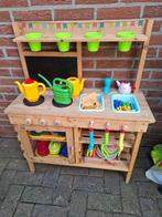 kinder speelkeuken, Ophalen of Verzenden, Zo goed als nieuw, Hout, Speelkeuken