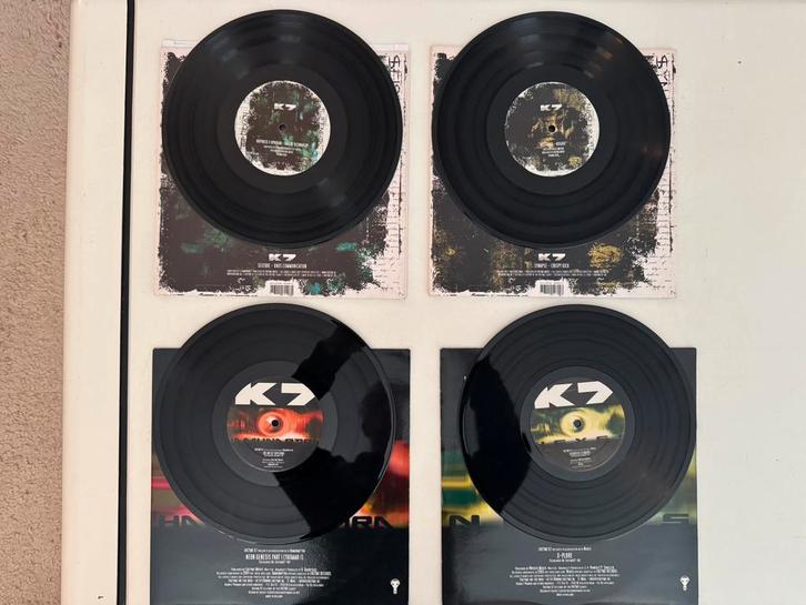4 x Enzyme K7, Cd's en Dvd's, Vinyl | Dance en House, Zo goed als nieuw, 12 inch, Verzenden