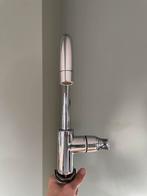 Kraan chrome badkamer of keuken grohe, Ophalen, Gebruikt, Chroom, Kraan