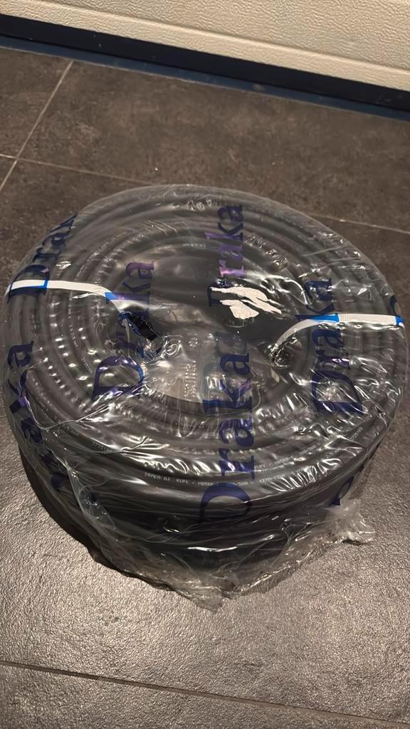 Draka RWPK Kabel 3G2,5mm² - 100 meter Nieuw in verpakking!, Doe-het-zelf en Verbouw, Elektra en Kabels, Nieuw, Kabel of Snoer