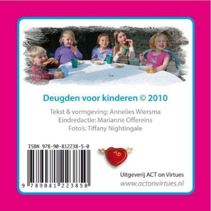 Deugden voor kinderen, Boeken, Esoterie en Spiritualiteit, Zo goed als nieuw, Overige typen, Spiritualiteit algemeen, Verzenden