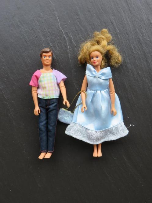 Lego scala poppen, echtpaar, twee popjes, man en vrouw, Kinderen en Baby's, Speelgoed | Duplo en Lego, Gebruikt, Lego, Ophalen of Verzenden