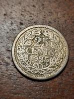25 Cent 1925 - Koningin Wilhelmina - Zilver, Postzegels en Munten, Munten | Nederland, Zilver, 25 cent, Ophalen of Verzenden, Koningin Wilhelmina