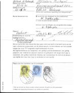 Formulier bewaarpost 21 maart 1990 Voor 2 MAANDEN 14,00, Verzenden, Overige typen