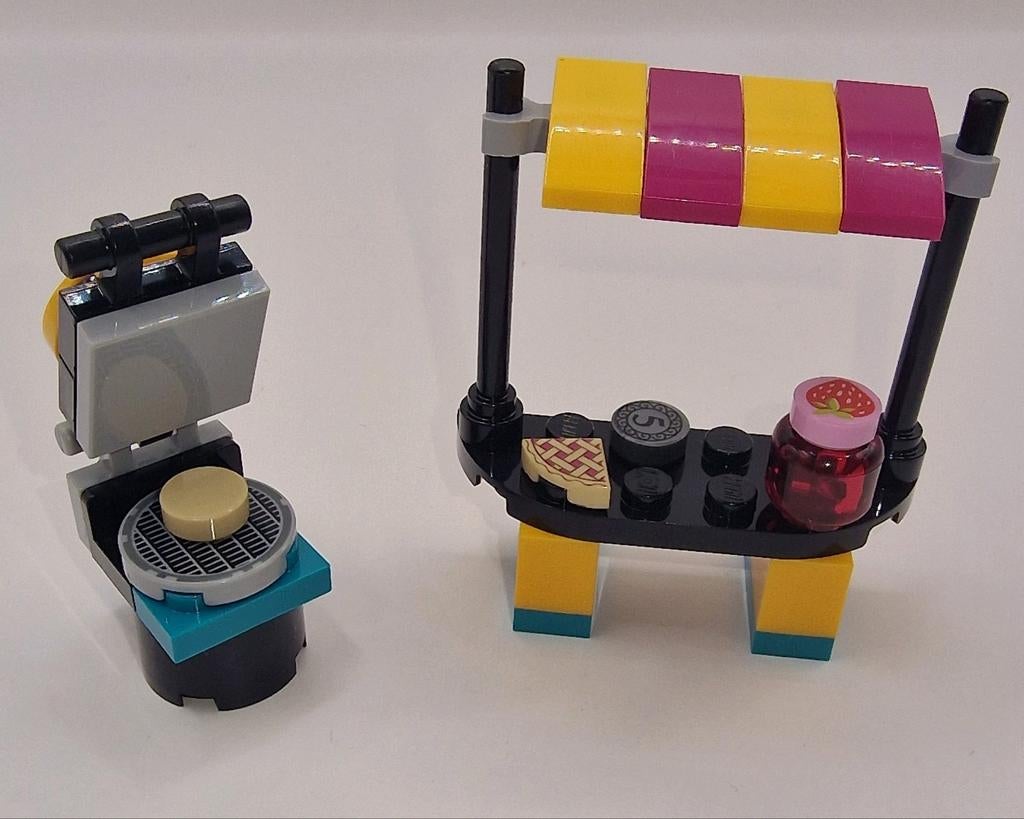 Lego friends wafelkraam marktkraam heart lake city, Ophalen of Verzenden