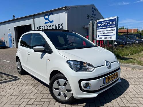 Volkswagen Up! 1.0 high up! BlueMotion CNG 2015 Pano Leer PD, Auto's, Volkswagen, Bedrijf, Te koop, up!, ABS, Airbags, Boordcomputer