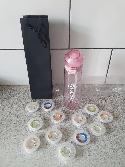 Waterfles Roze 650ML ( Airup uitvoering ) + 3 Geurpods, Sport en Fitness, Bidons, Nieuw, Ophalen of Verzenden
