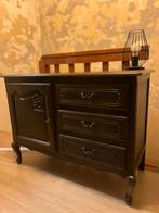 Laag dressoir met deur en lades, Huis en Inrichting, Kasten | Dressoirs, Ophalen, Gebruikt, 100 tot 150 cm, Met lade(s)