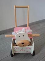 Loopwagen / loopkar KONIJN - merk I'm toy, Kinderen en Baby's, Speelgoed | Houten speelgoed, Ophalen, Gebruikt, Duw- of Trekspeelgoed