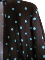 feestdagen KING LOUIE jurk polka dot bruin 42 -GRATIS zend, Kleding | Dames, Bruin, Verzenden, Maat 42/44 (L), Nieuw