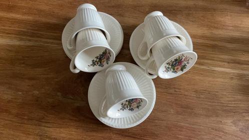 Wedgwood Conway Koffiekoppen (5 stuks), Antiek en Kunst, Antiek | Servies los, Ophalen of Verzenden
