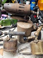 Oude Benzine Vergassers Branders - Set van 3, Doe-het-zelf en Verbouw, Gereedschap | Lasapparaten, Ophalen of Verzenden