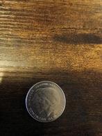 Zilvere rijksdaalder. Dubbele kop. Juliana/ Beatrix., Postzegels en Munten, Munten | Nederland, Ophalen of Verzenden, Koningin Juliana