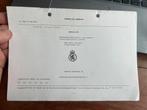 KL Defensie Gereedschapsuitrusting voorschrift UZI 9mm, Verzamelen, Militaria | Tweede Wereldoorlog, Verzenden, Nederland, Landmacht