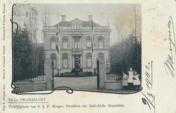 Utrecht - Villa Oranjelust - Verblijfplaats SJP Kruger beschikbaar voor biedingen
