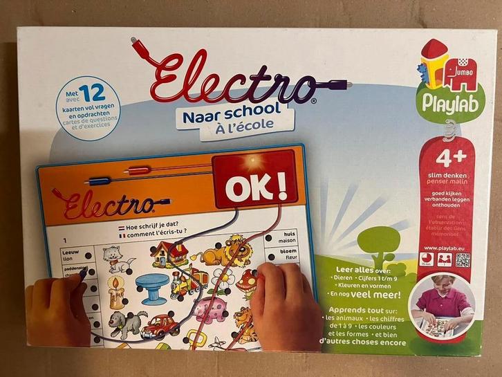 Electro, een Educatief JUMBO kinder Spel., Kinderen en Baby's, Speelgoed | Educatief en Creatief, Zo goed als nieuw, Elektronica