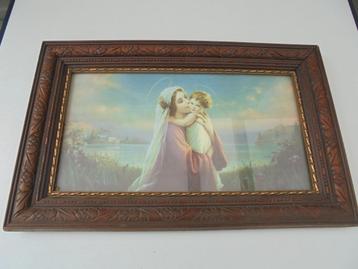 vintage schilderij 47 x 30 cm beschikbaar voor biedingen
