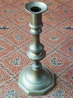 Mooie antieke kandelaar uit Engeland van koper 18,5 cm. 1900, Antiek en Kunst, Antiek | Kandelaars, Ophalen of Verzenden, Koper of Brons