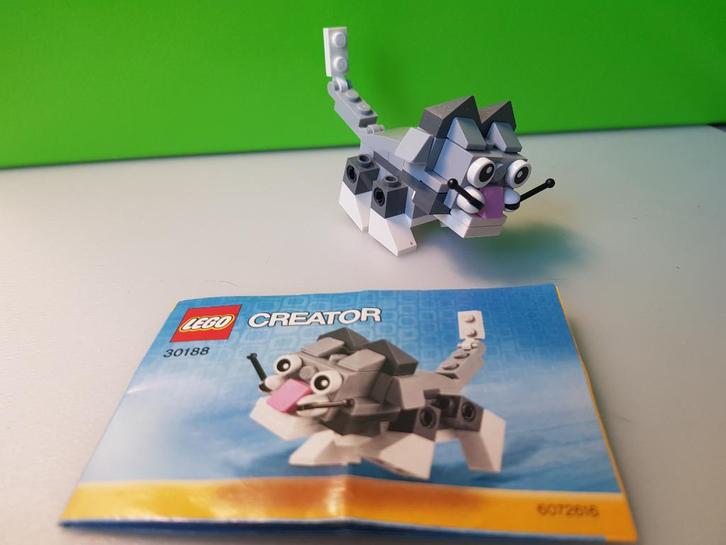 Lego 30188 - Cute Kitten (Creator), Kinderen en Baby's, Speelgoed | Duplo en Lego, Zo goed als nieuw, Lego, Complete set, Ophalen of Verzenden