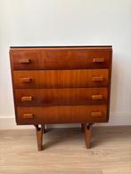 Mid-century modern vintage kastje – jaren 60/70 design, Ophalen, Gebruikt, Minder dan 150 cm, Minder dan 100 cm