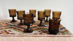 Set van 8 vintage glazen NORITAKE, Overige typen, Gebruikt, Ophalen of Verzenden