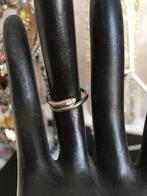 Vintage zilverkleur ring slang strass kristal steentjes boho, Sieraden, Tassen en Uiterlijk, Ringen, 18 tot 19, Ophalen of Verzenden
