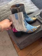 Manfield enkellaasrsjes maat 38, Kleding | Dames, Schoenen, Ophalen of Verzenden, Zo goed als nieuw, Zwart