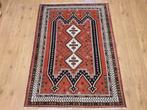 Vintage handgeknoopt perzisch tapijt afshar 165x120