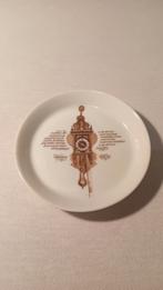 Zaanse Klok Bordje - Mitterteich Porzellan - Nr. 3, Antiek en Kunst, Ophalen of Verzenden